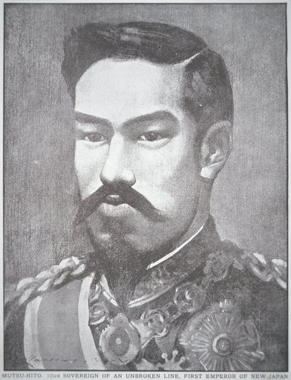 Mutsuhito japán császár (litho) alkotó: Unbekannt Unbekannt