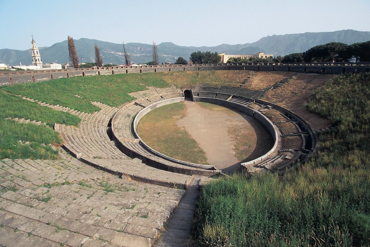 Olaszország, Campania régió, Pompei, amfiteátrum (fotó) alkotó: Unbekannt Unbekannt