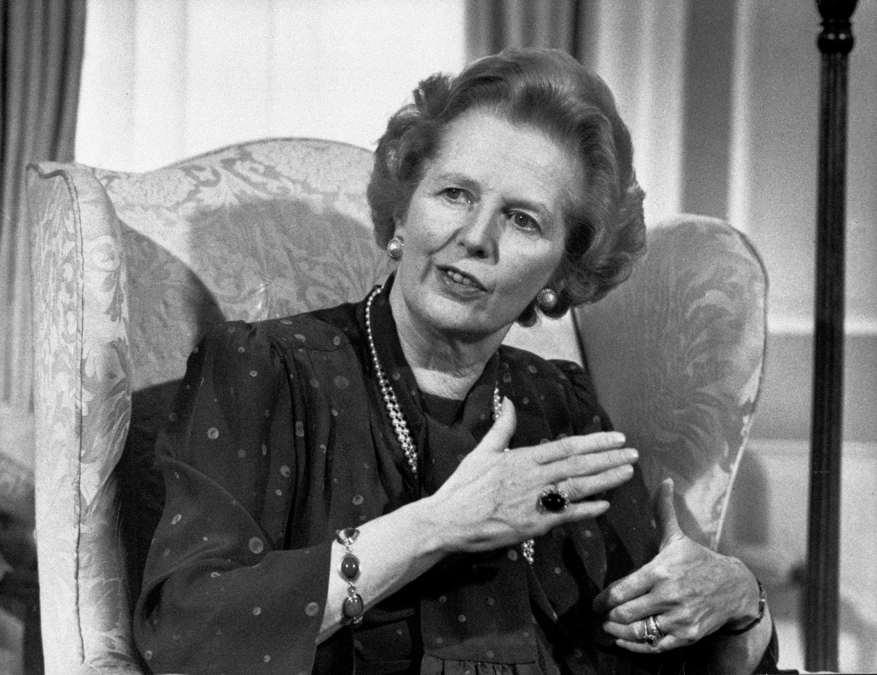 Margaret Thatcher brit politikus, 1987. április alkotó: Unbekannt Unbekannt