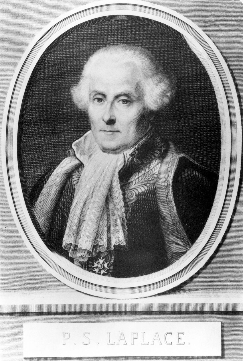Pierre Simon francia orvos, matematikus és csillagász, 1800 körül alkotó: Unbekannt Unbekannt