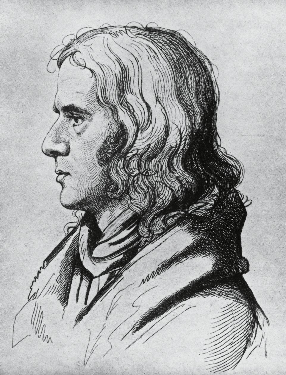 Adelbert von Chamisso (1781-1838) német költő, író és botanikus portréja alkotó: Unbekannt Unbekannt