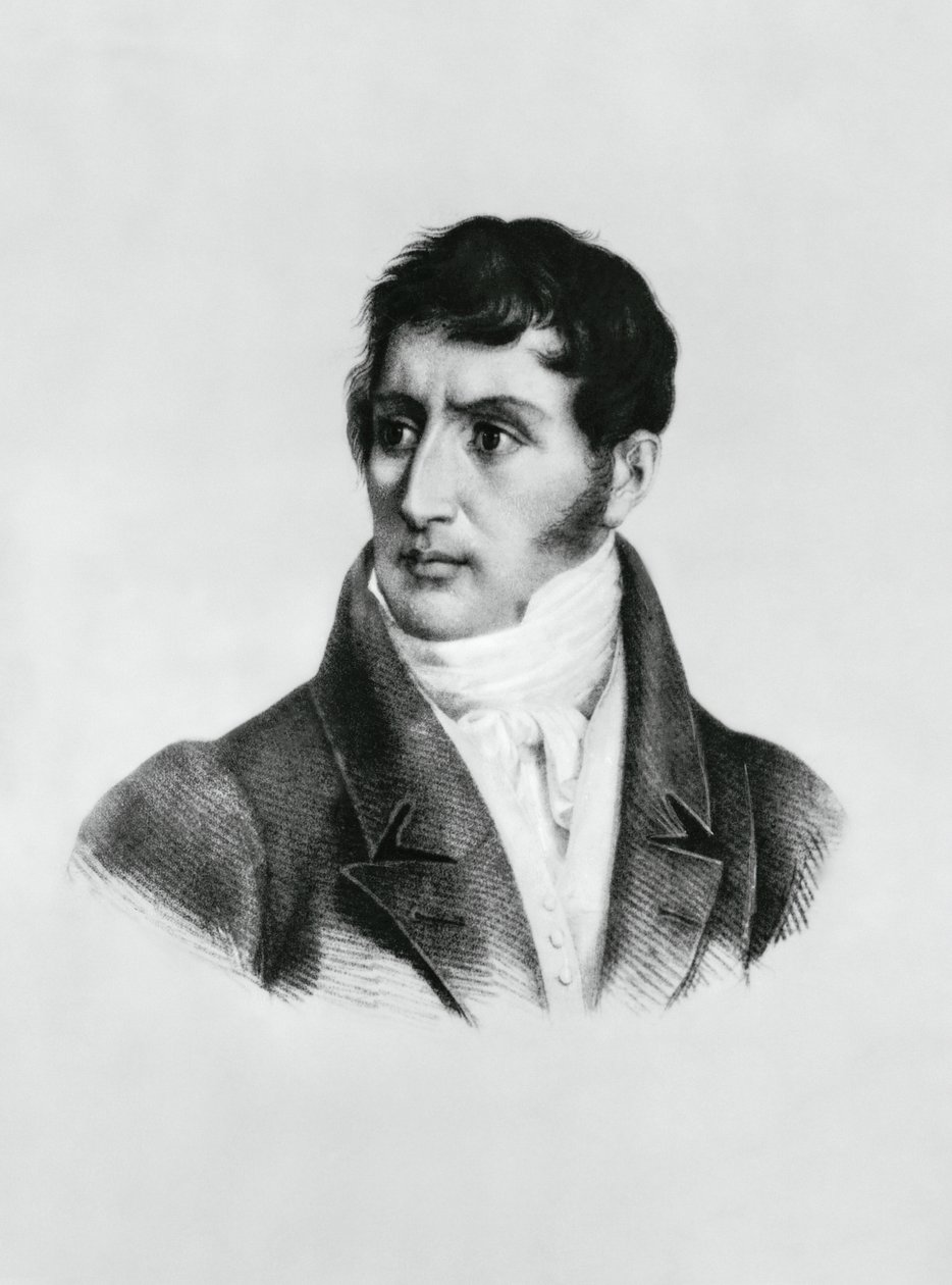 Alessandro Manzoni (1785-1873) olasz író, költő és drámaíró portréja, metszet alkotó: Unbekannt Unbekannt