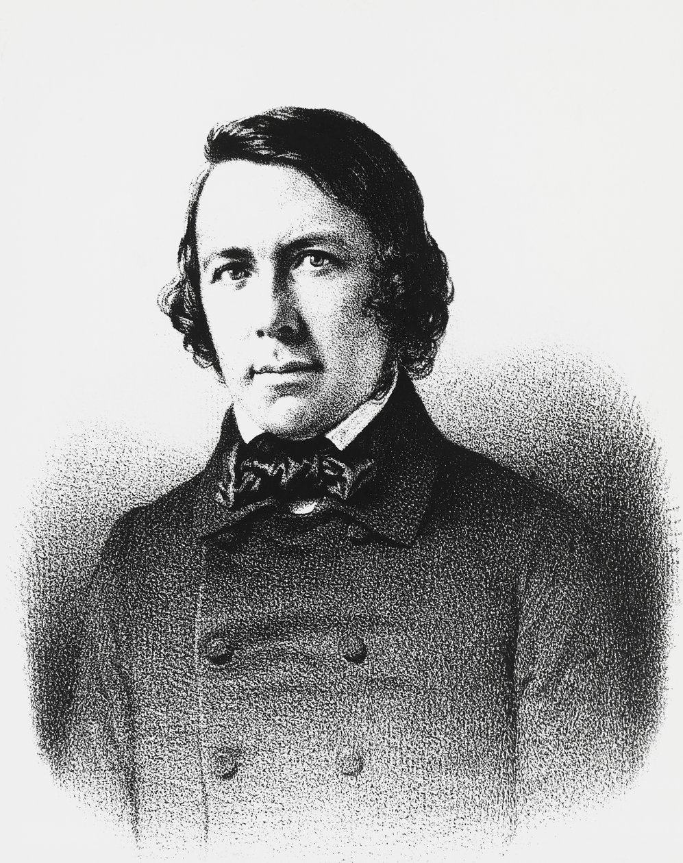 Charles Forbes de Montalembert (1810-1870) francia politikus, újságíró és filozófus portréja, metszet alkotó: Unbekannt Unbekannt