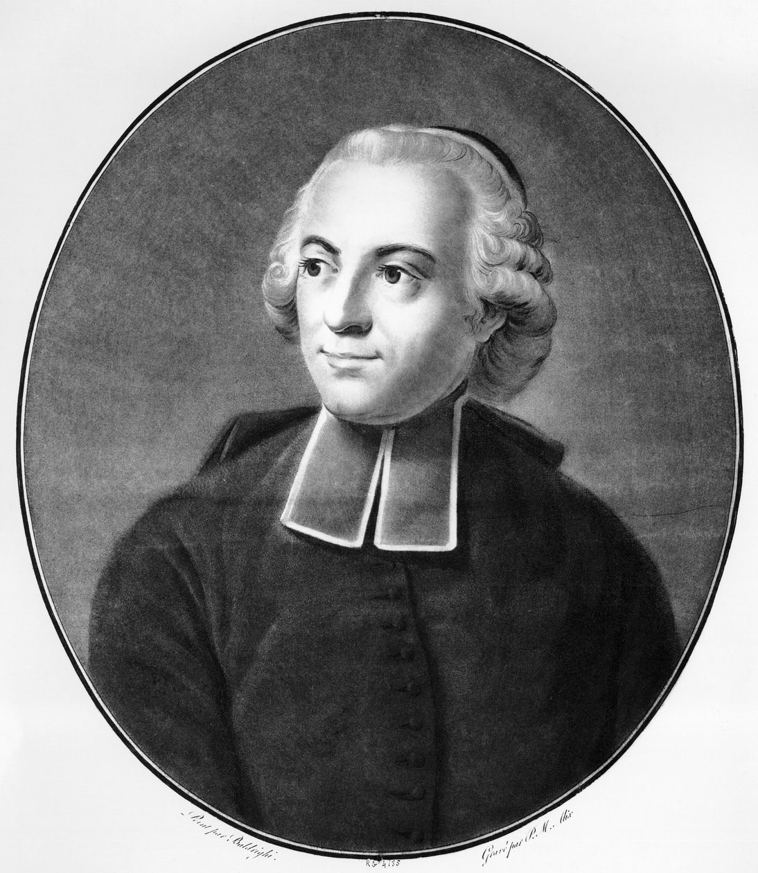 Etienne Bonnot de Condillac (1714-1780) francia közgazdász, filozófus és ismeretelmélet portréja, aki olyan területeken tanult, mint a pszichológia és az elmefilozófia, a metszet alkotó: Unbekannt Unbekannt