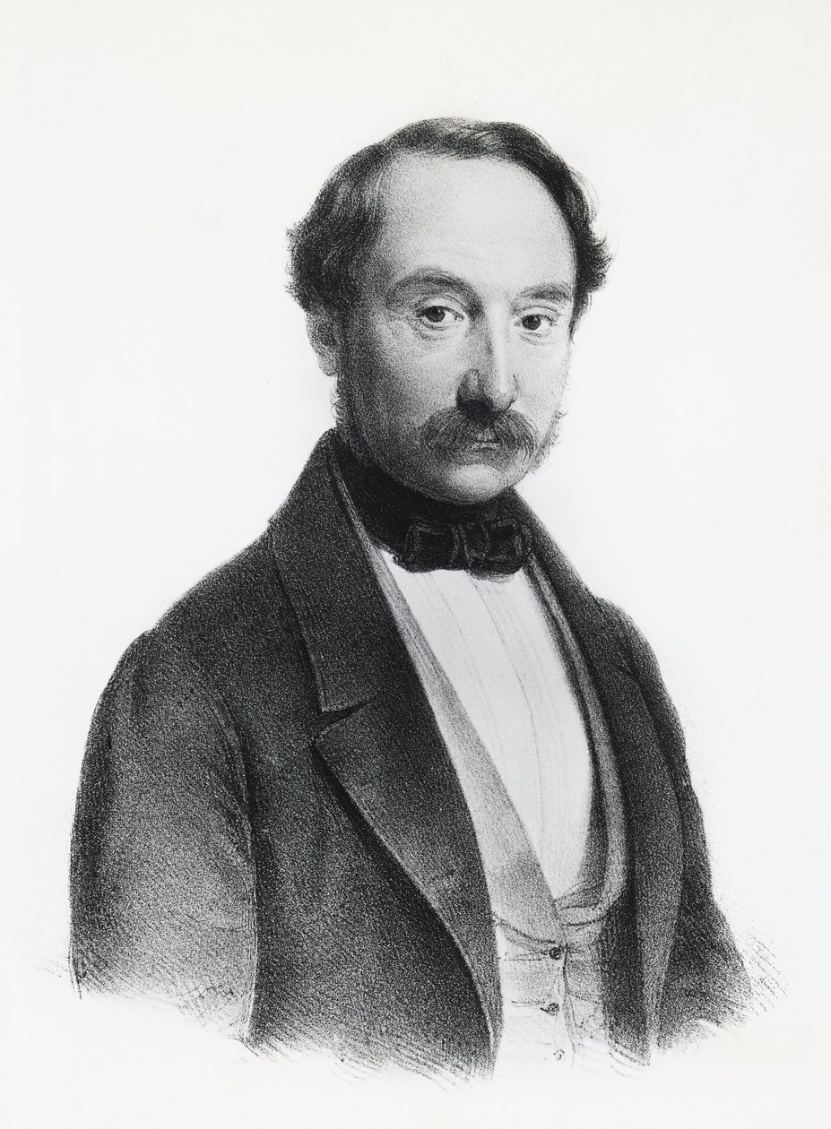 Francesco Rizzoli (1809-1880) olasz politikus, orvos és sebész portréja, metszet alkotó: Unbekannt Unbekannt