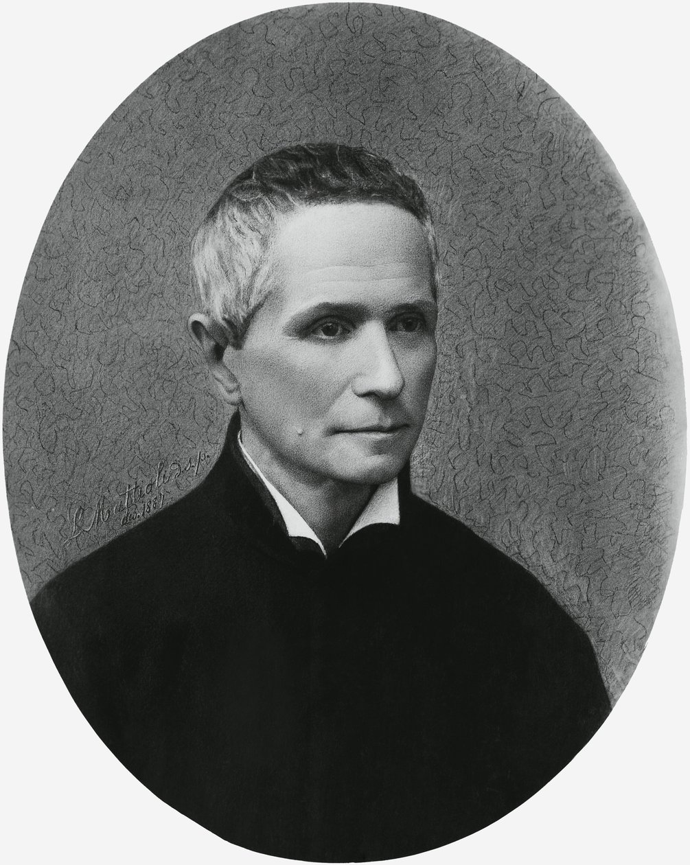 Giulio Isdegerde Cecchi, atyjaként Filippo Cecchi (1822-1887) olasz fizikus, meteorológus és feltaláló portréja, metszet alkotó: Unbekannt Unbekannt