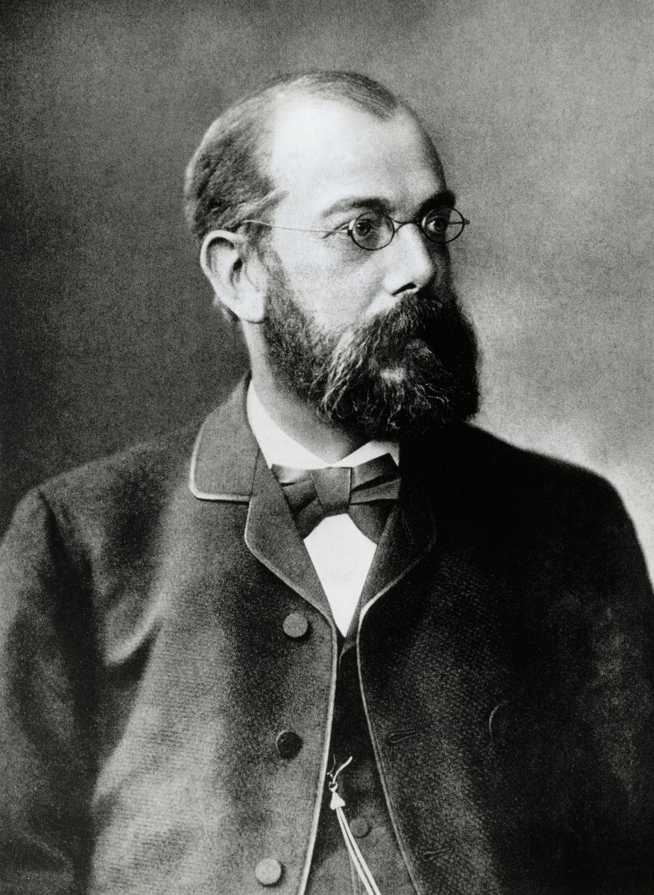 Heinrich Hermann Robert Koch (1843-1910), 1905-ös orvosi Nobel-díjas német orvos és bakteriológus portréja, fénykép alkotó: Unbekannt Unbekannt