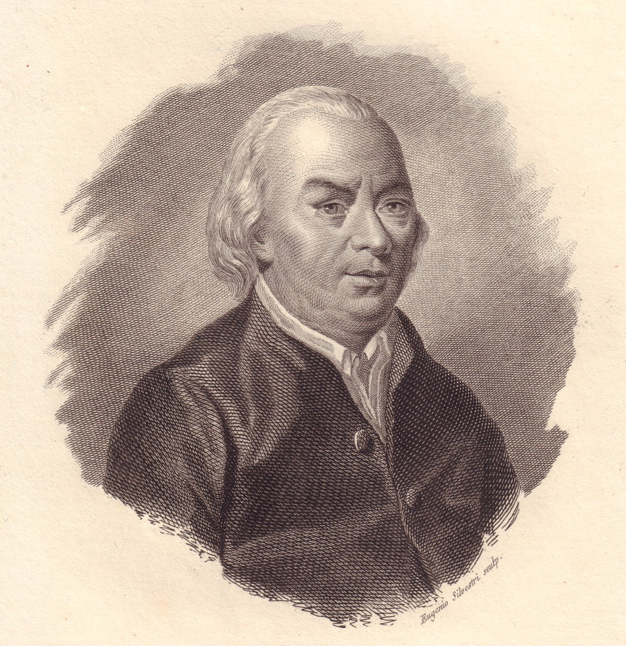 Gian Carlo Passeroni (1713-1803) olasz költő portréja, Eugenio Silvestri rézmetsze alkotó: Unbekannt Unbekannt