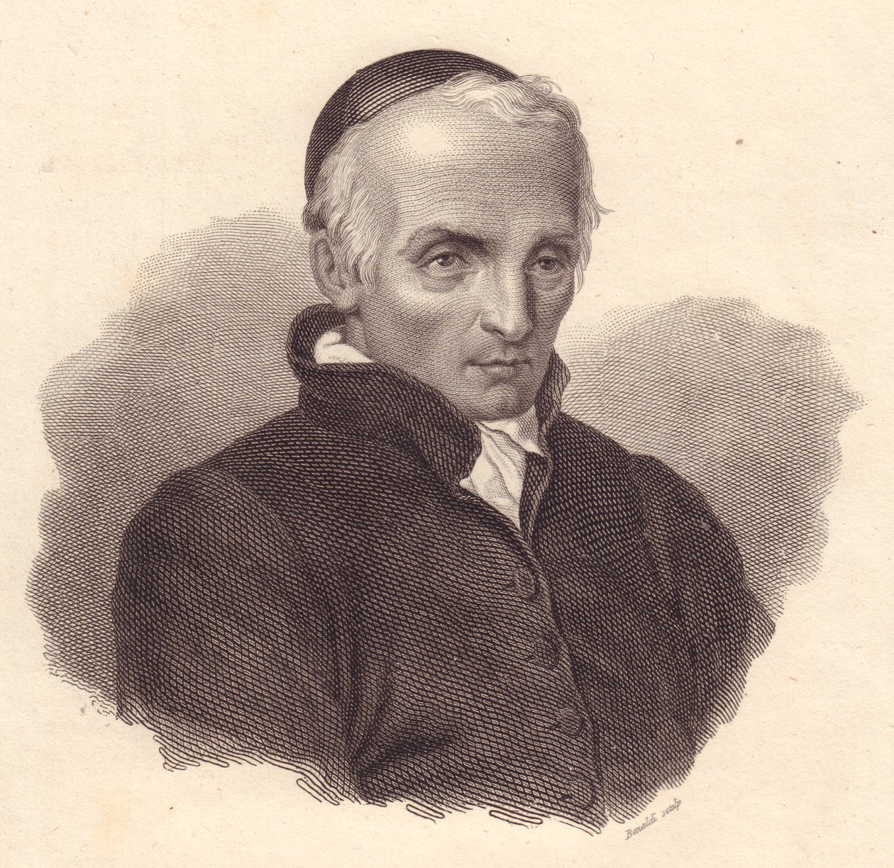 Ottavio Giovanni Battista Assarotti (1753-1829) olasz vallásos és teológus portréja, Bonaldi rézmetsze alkotó: Unbekannt Unbekannt