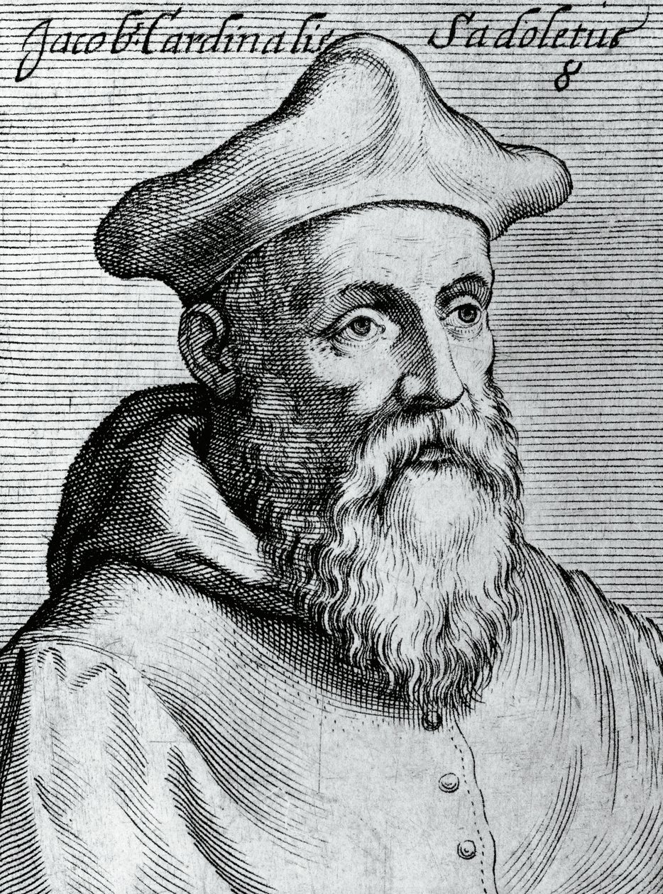 Claudius Pernetus Jacopo Sadoleto (1477-1547), olasz humanista, katolikus püspök és bíboros portréja minden erény és tudomány legillusztrisabb és leghíresebb ikonjaiból metszett. alkotó: Unbekannt Unbekannt