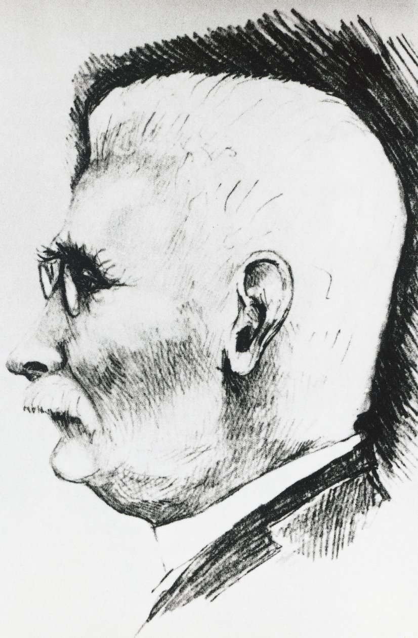 Henri Louis Le Chatelier (1850-1936) francia vegyész és kohász profilportréja, metszet alkotó: Unbekannt Unbekannt