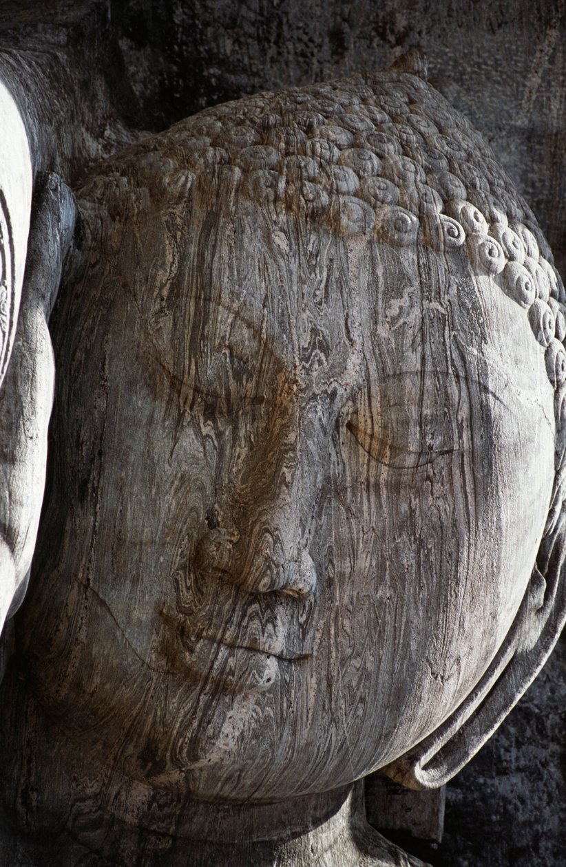 Sri Lanka, Polonnaruwa ősi városa, Gal Vihara, fekvő Buddha szobor alkotó: Unbekannt Unbekannt