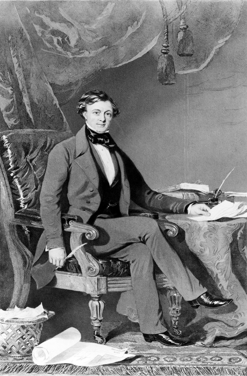 Thomas Brassey, brit vasúti vállalkozó és mérnök, 1830-as évek alkotó: Unbekannt Unbekannt