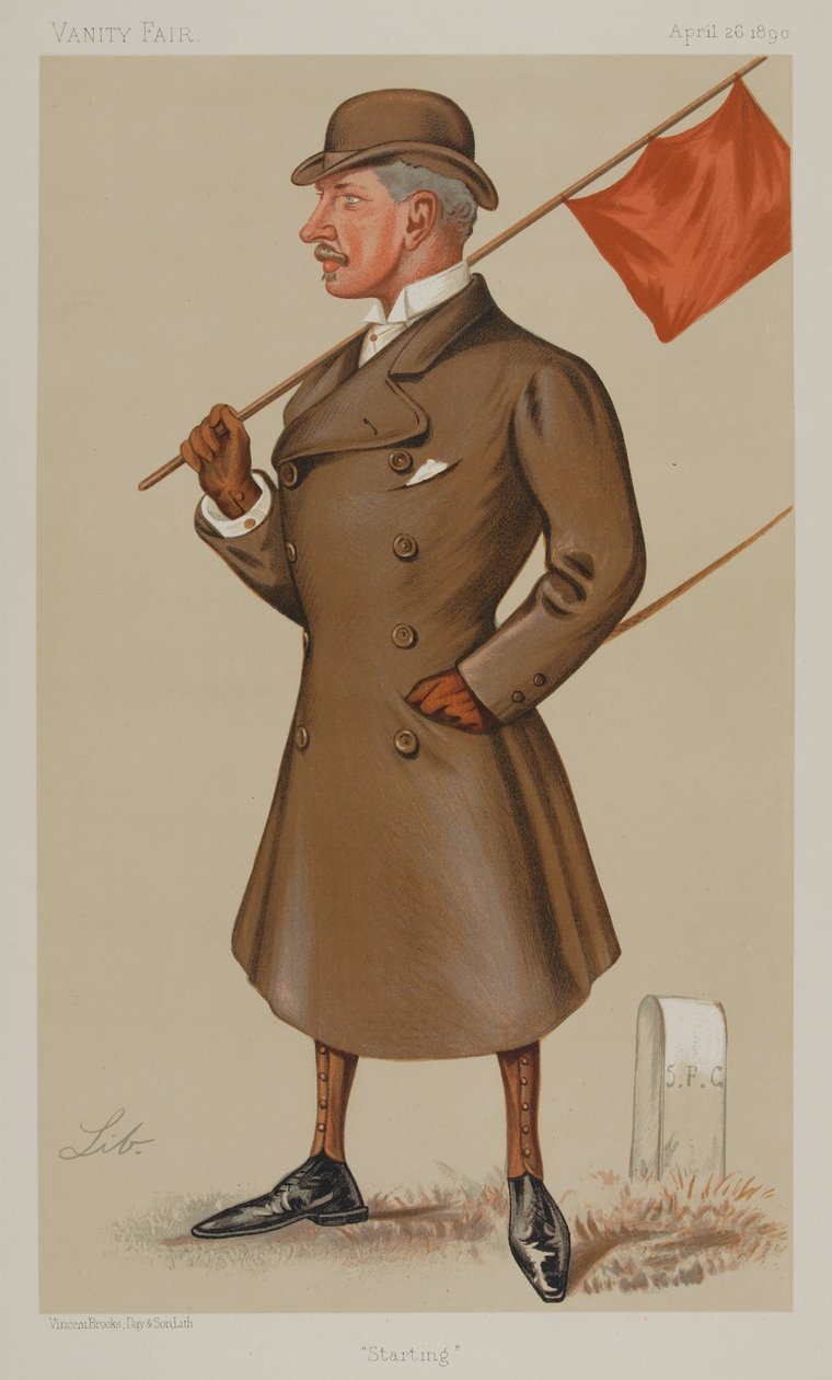 Lord Marcus Beresford, Vanity Fair, 1890-04-26 alkotó: Liborio Prosperi