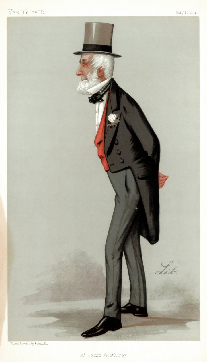 Mr James Weatherby, 1890. alkotó: Liborio Prosperi