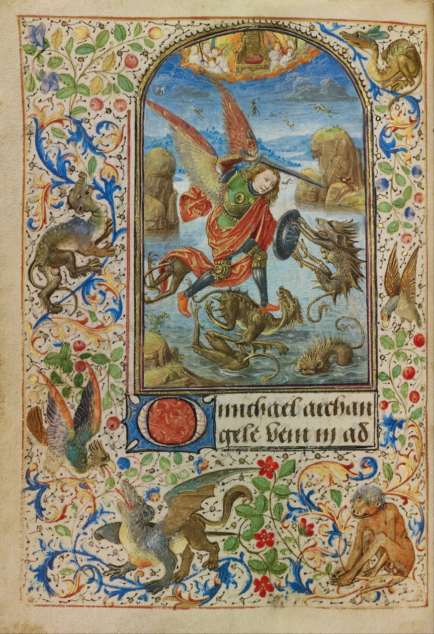 Szent Mihály alkotó: Lieven van Lathem
