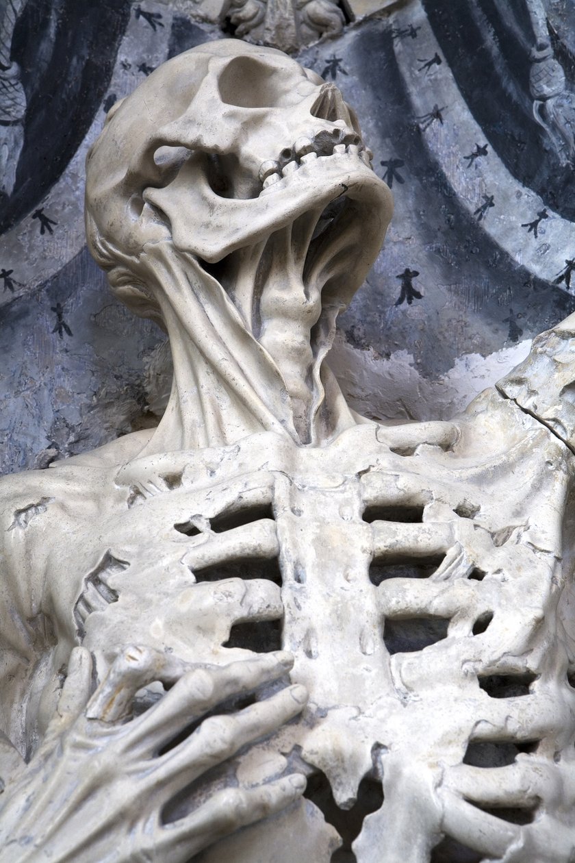 Flayed, vagy The Skeleton, részlet alkotó: Ligier Richier