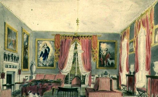 A rajzterem (akvarell) alkotó: Lili Cartwright