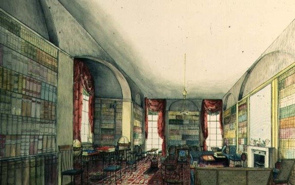 Aynhoe könyvtára alkotó: Lili Cartwright