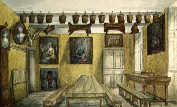 A szolgák terme Aynhoe-ban alkotó: Lili Cartwright