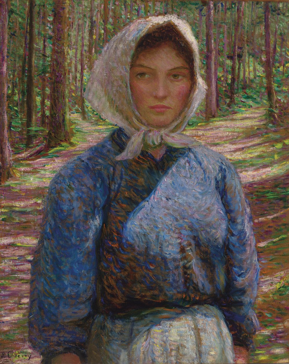 A Bohmerwaldban alkotó: Lilla Cabot Perry