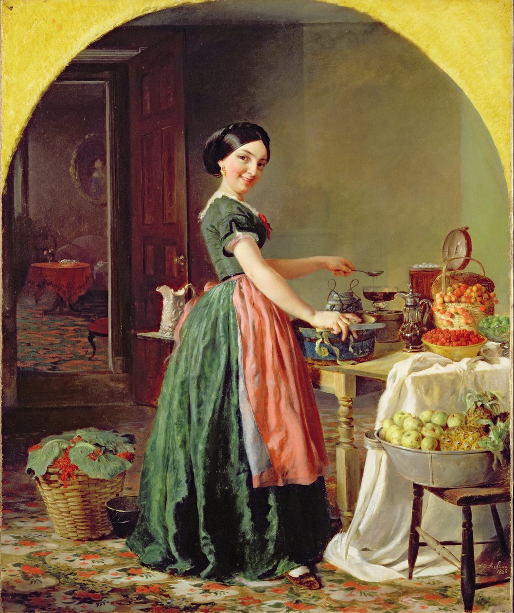 Csókolj meg, és megcsókolod a lányokat alkotó: Lilly Martin Spencer