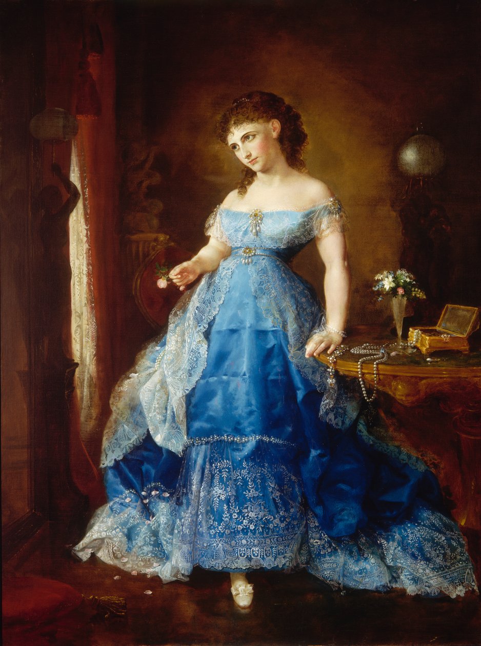 Mindkettőnknek el kell halványulnia Mrs. Fithian, 1869. alkotó: Lilly Martin Spencer