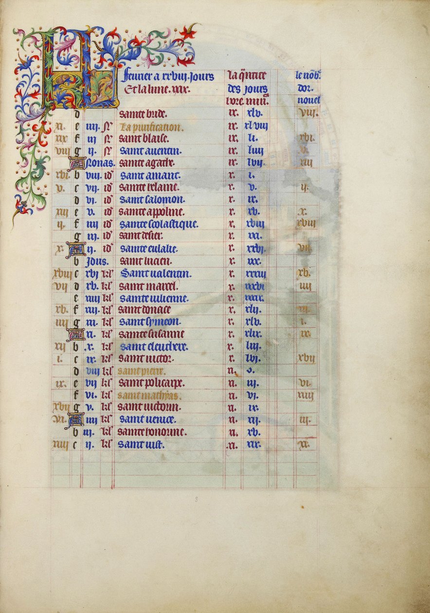 Très Riches Heures du Duc de Berry alkotó: Limbourg Brothers