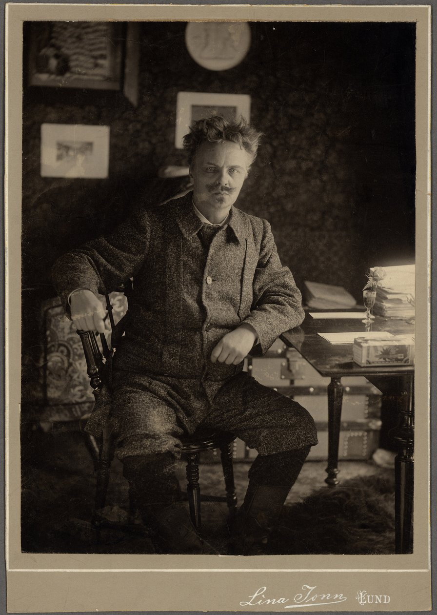 August Strindberg alkotó: Lina Jonn
