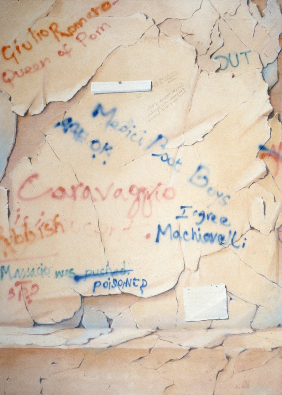 Firenzei graffiti alkotó: Lincoln Seligman