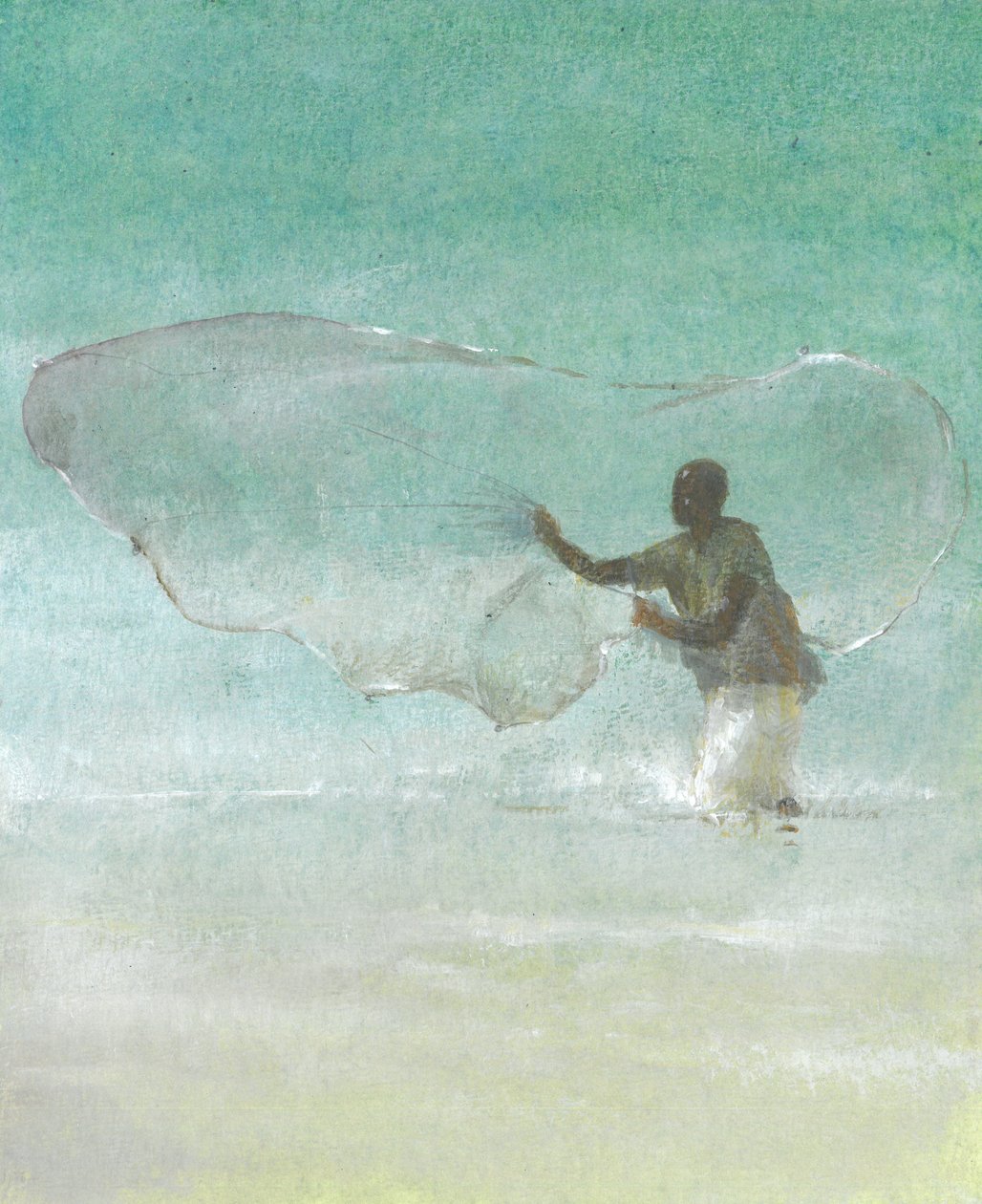 Magányos halász 5, 2015 alkotó: Lincoln Seligman