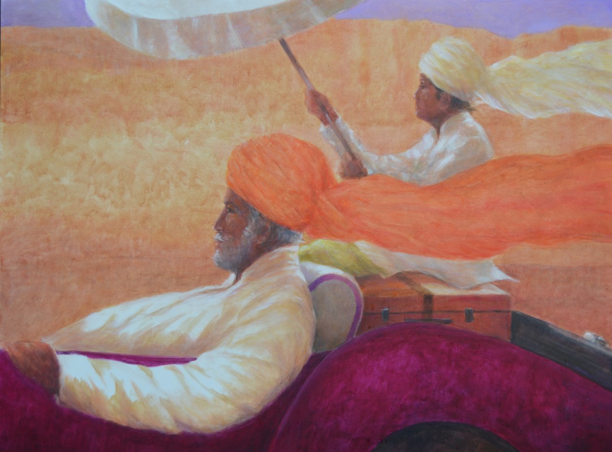 Maharaja és esernyő alkotó: Lincoln Seligman
