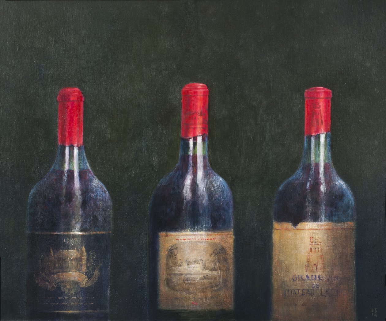 Three Great Clarets, 2014 alkotó: Lincoln Seligman