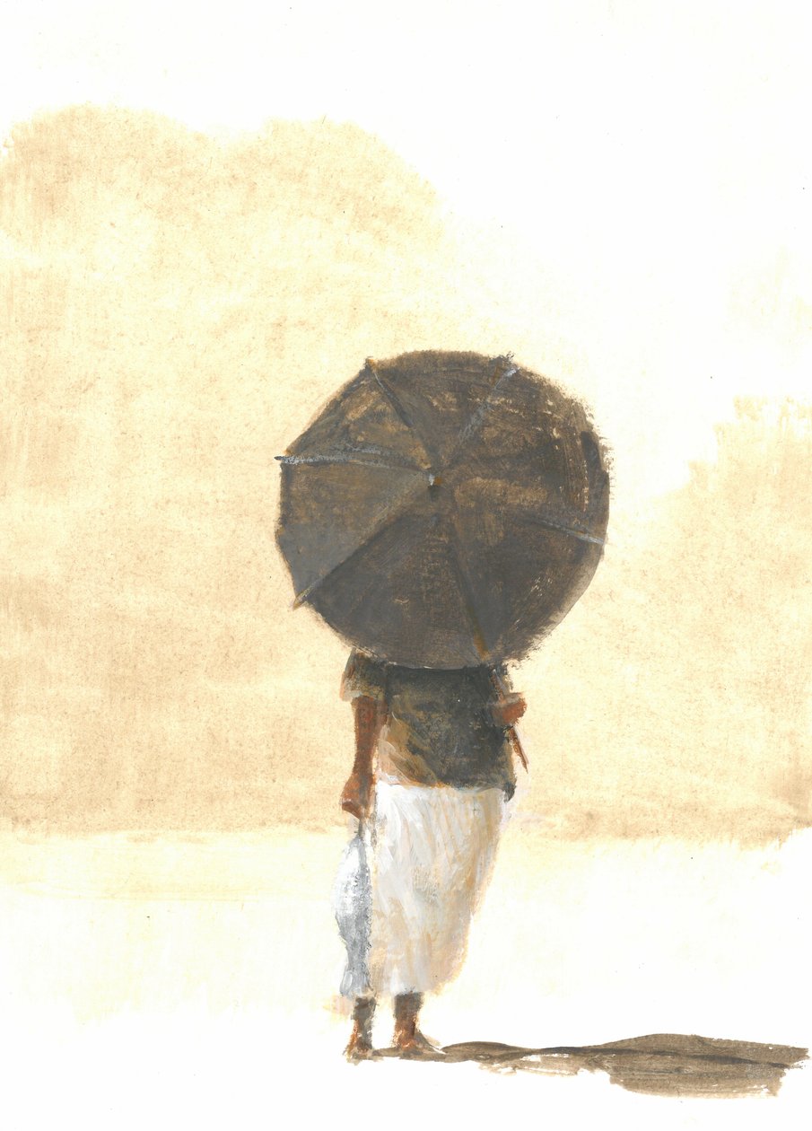 Esernyő és hal 2, 2015 alkotó: Lincoln Seligman