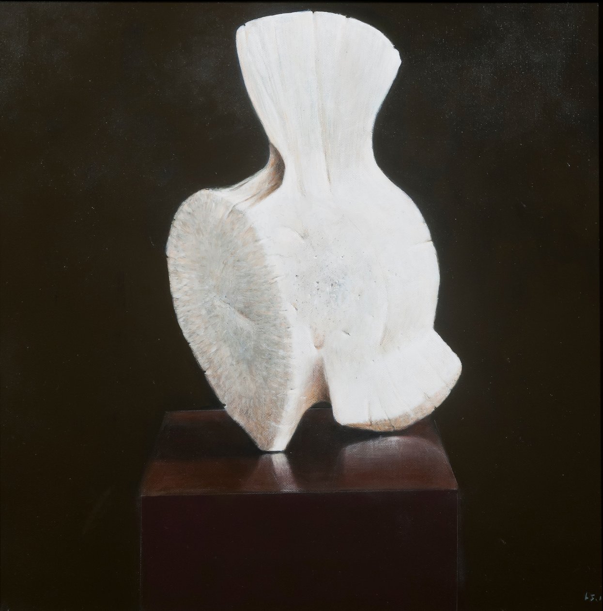 Egész csigolya, 2012 (akril, vászon) alkotó: Lincoln Seligman