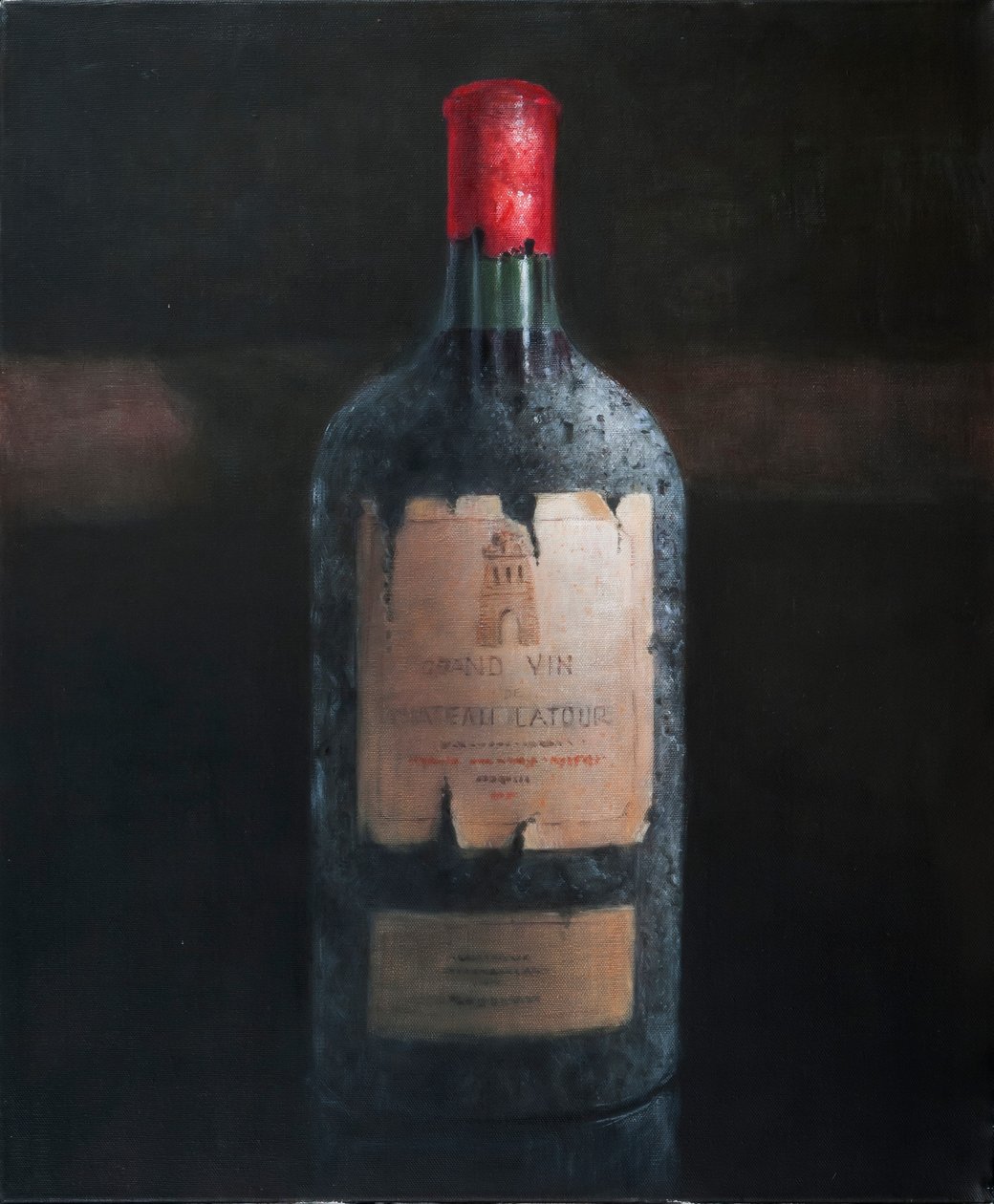 Chateau Latour, 2012 (akril, vászon) alkotó: Lincoln Seligman