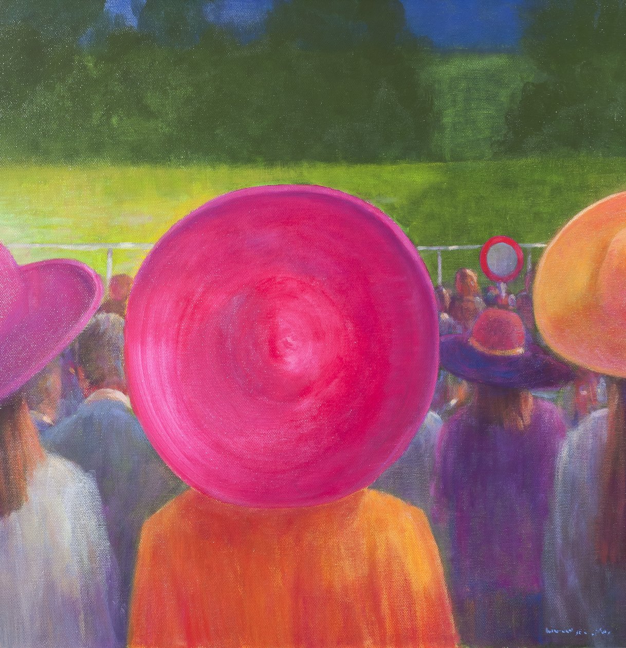 Befejezőoszlop, Kalapok, 2014 alkotó: Lincoln Seligman
