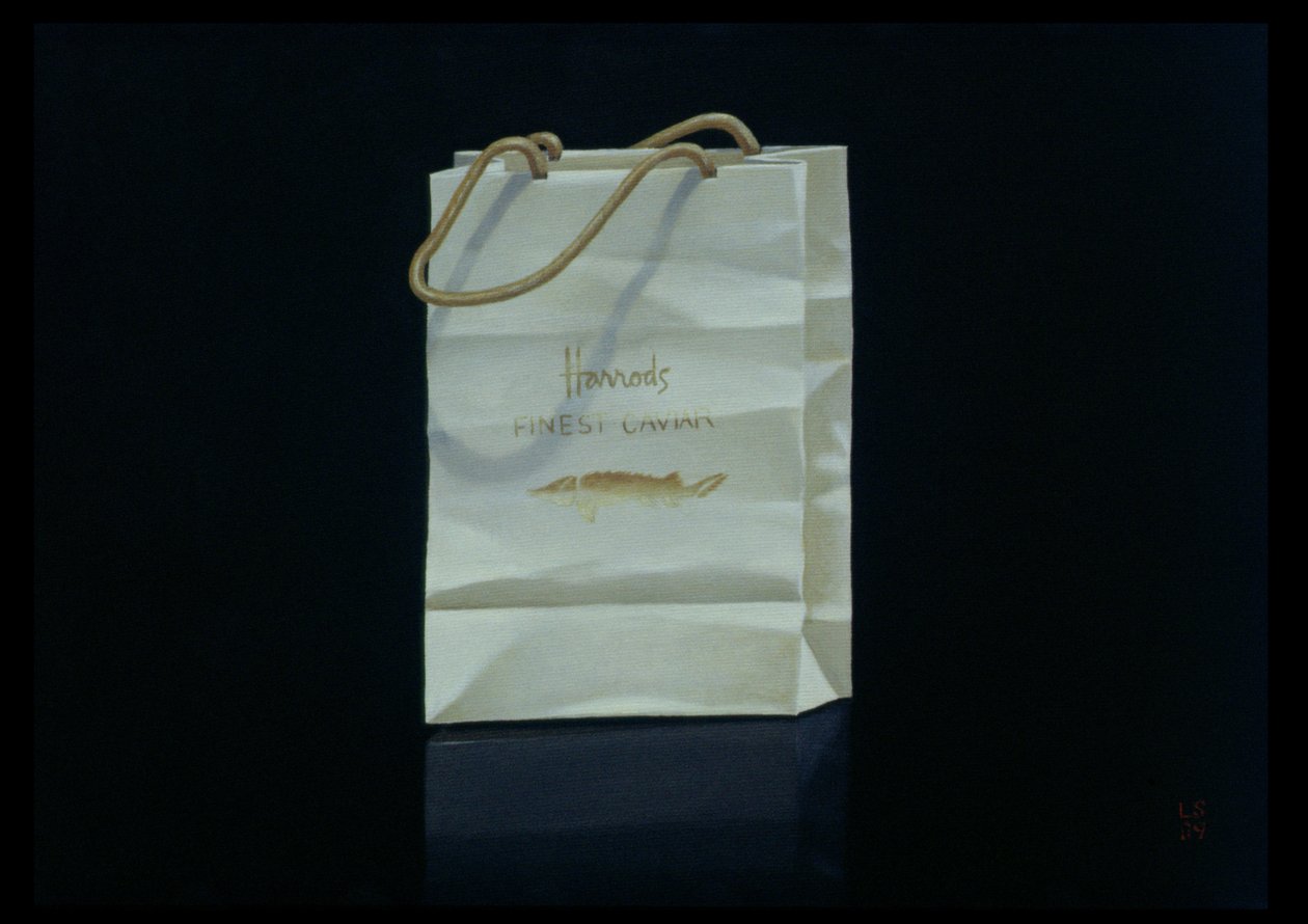 Harrods kaviártáska, 1989 alkotó: Lincoln Seligman