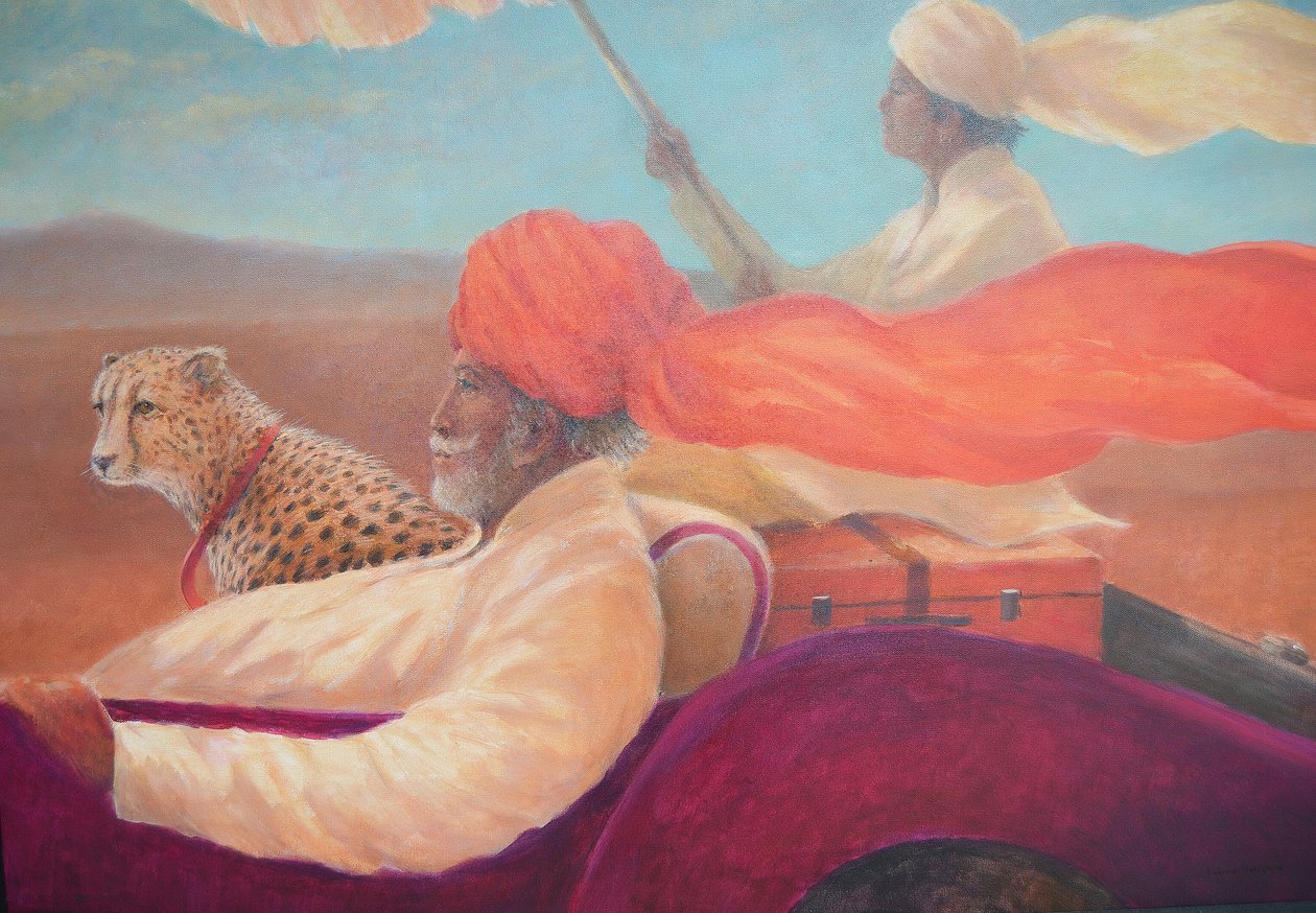 Maharaja, fiú esernyős + gepárd alkotó: Lincoln Seligman