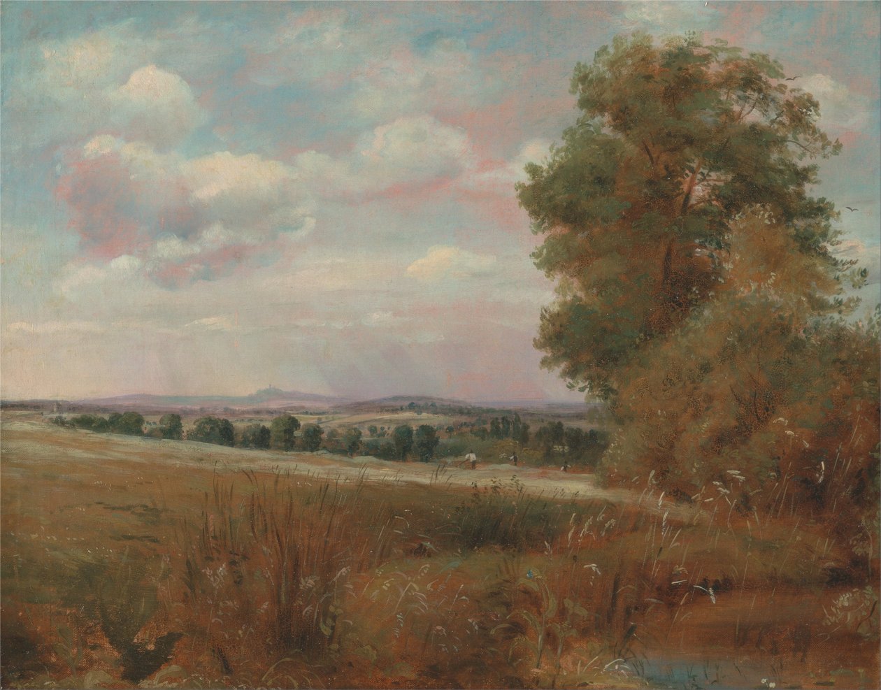 Hampstead-i táj, Harrow a távolban alkotó: Lionel Constable