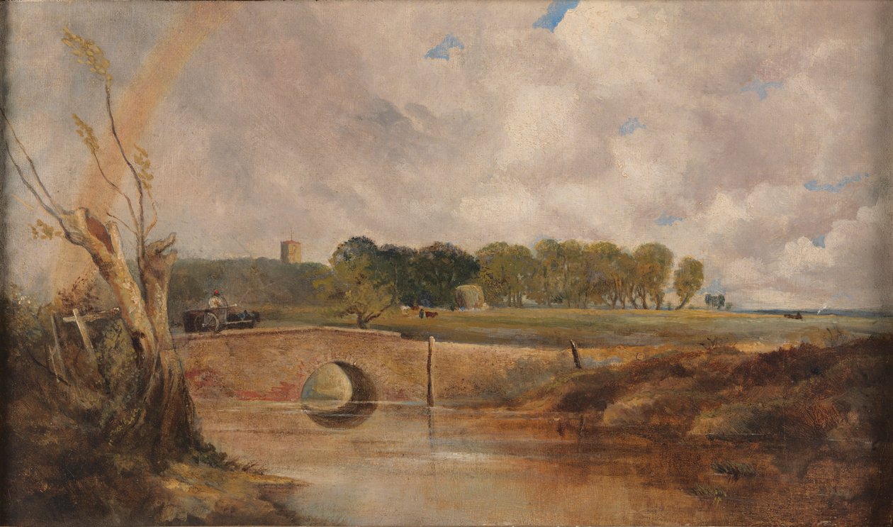 Szivárvány – kilátás a Stourra alkotó: Lionel Constable