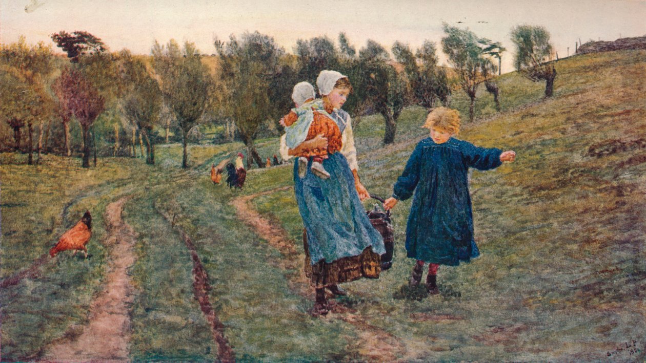 Otthon, c1900 alkotó: Lionel Percy Smythe