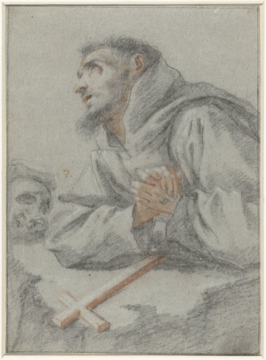Assisi Szent Ferenc alkotó: Lionello Spada (attributed to)
