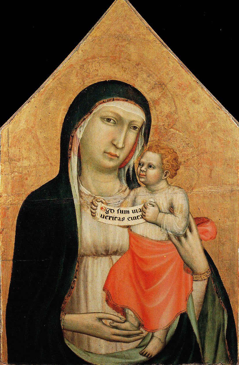 Madonna és gyermeke (1310-1320) alkotó: Lippo di Benivieni