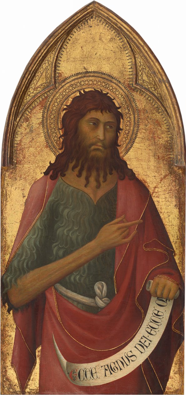 Keresztelő Szent János alkotó: Lippo Memmi
