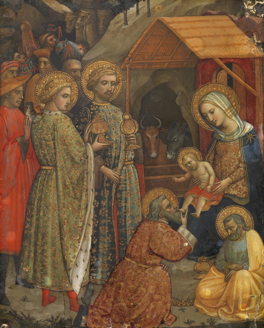 Mágusok imádása, 1400 alkotó: Lippo di Andrea