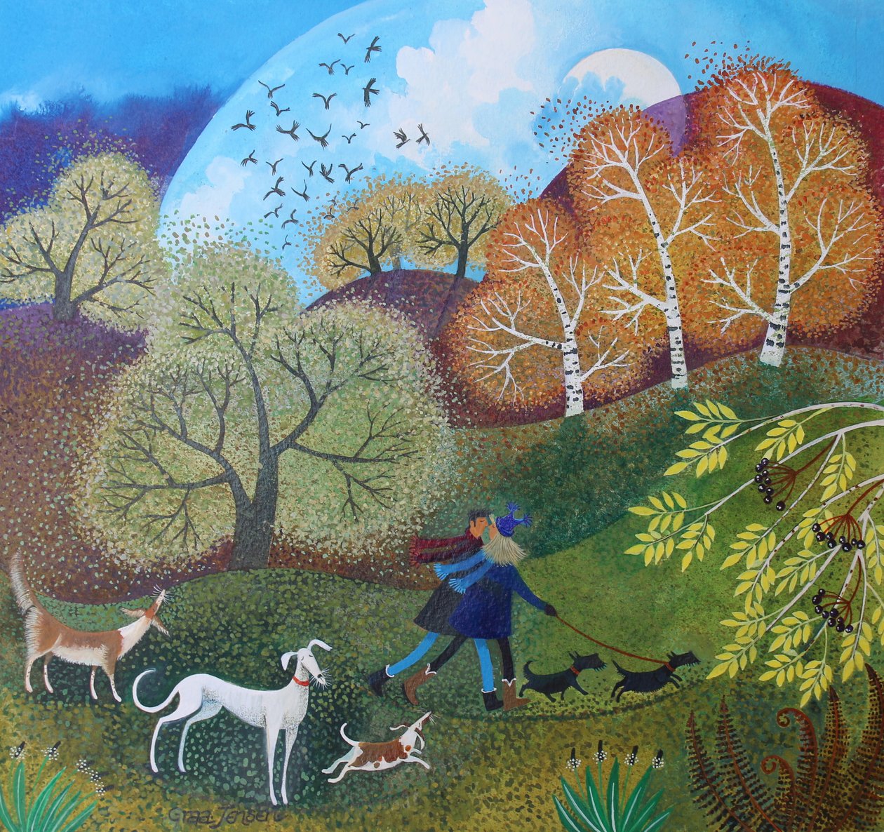 Sweet Nothings, 2017, (akril papíron) alkotó: Lisa Graa Jensen