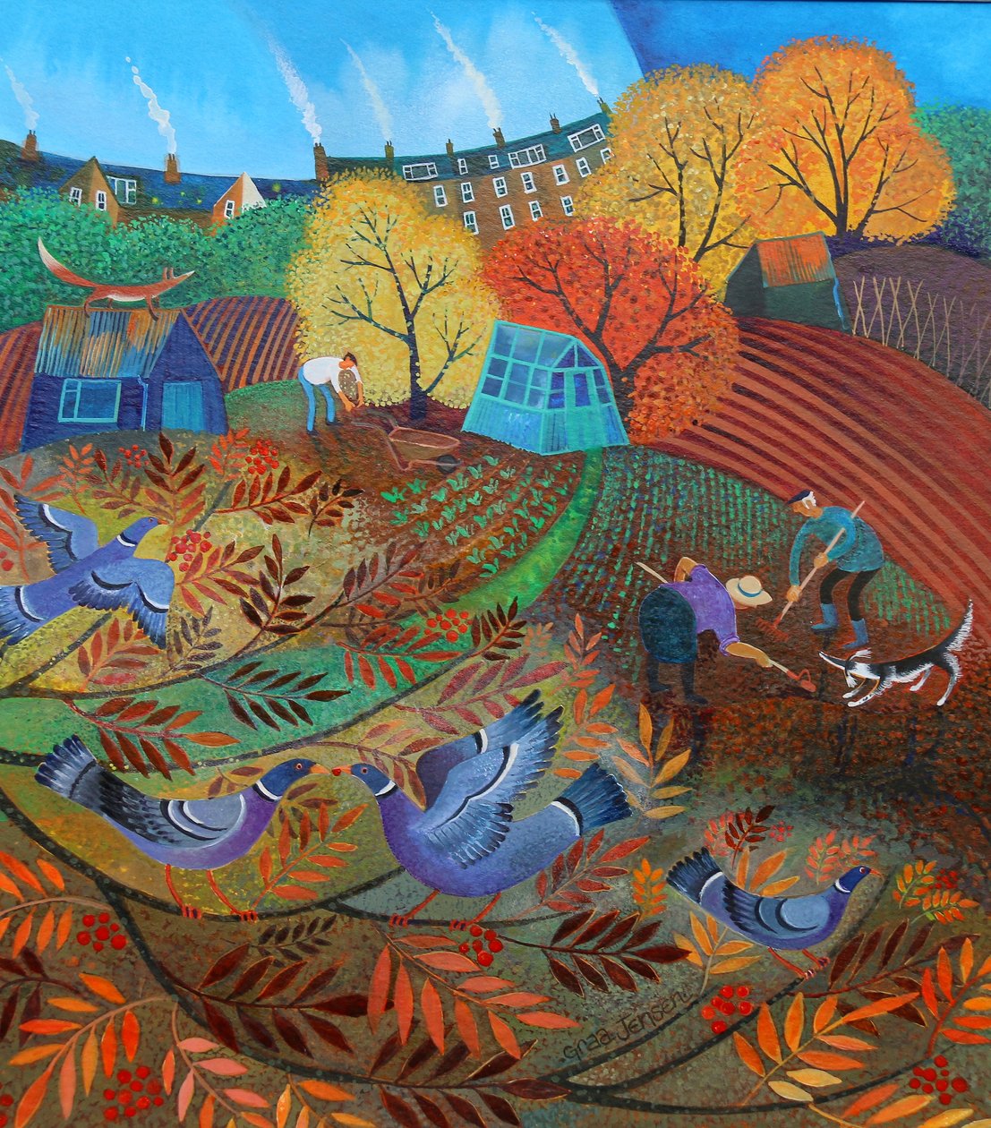 Elosztási terápia, 2018 alkotó: Lisa Graa Jensen