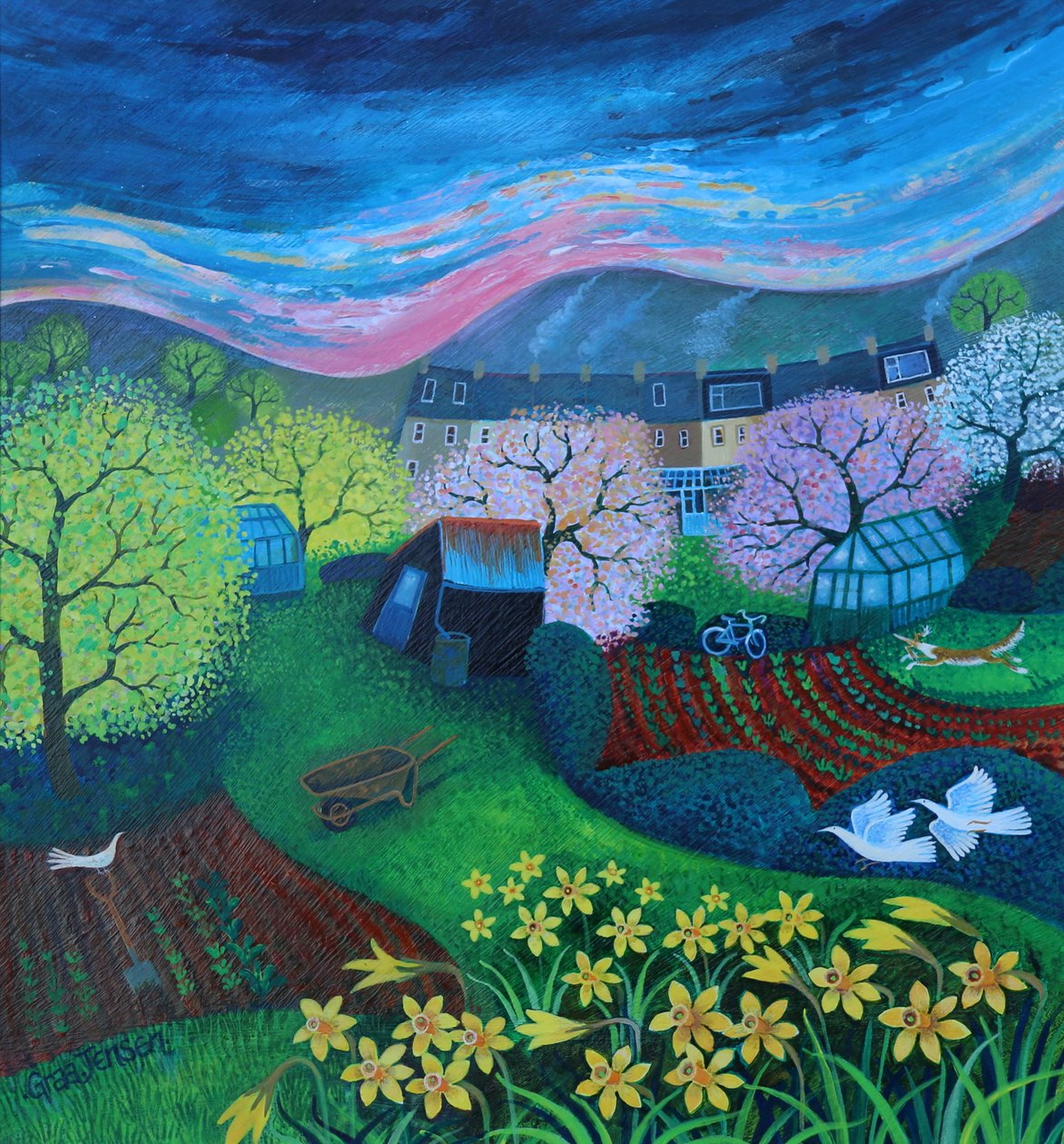 Celebrating Daffodils, 2023 alkotó: Lisa Graa Jensen