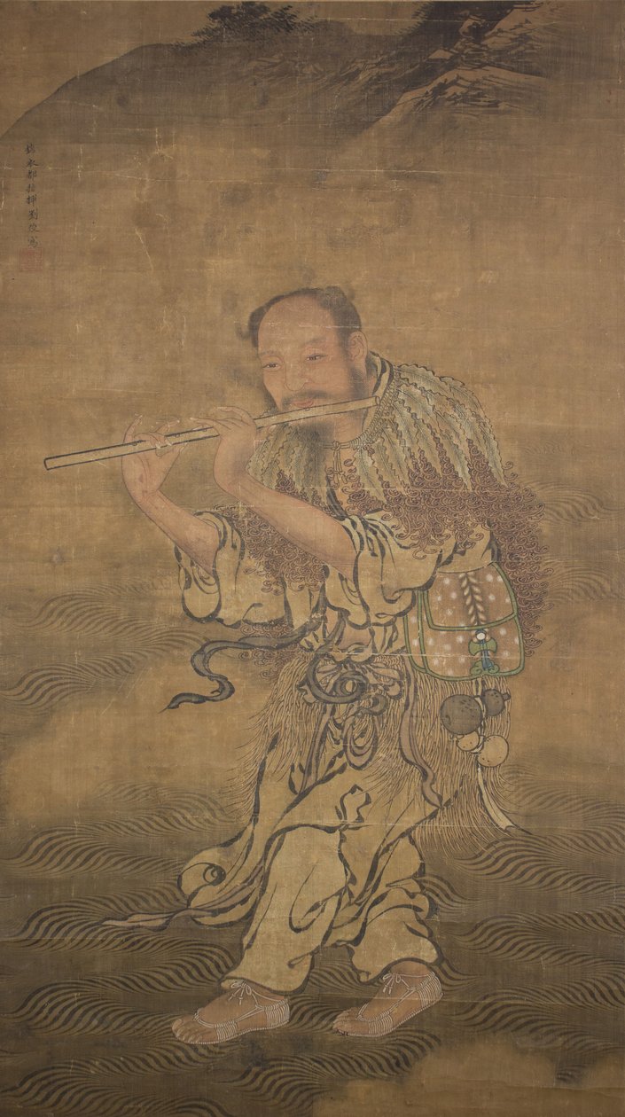 A taoista halhatatlan Han Xiangzi, dátum nélküli, 15. század vége-16. század eleje. alkotó: Liu Jun